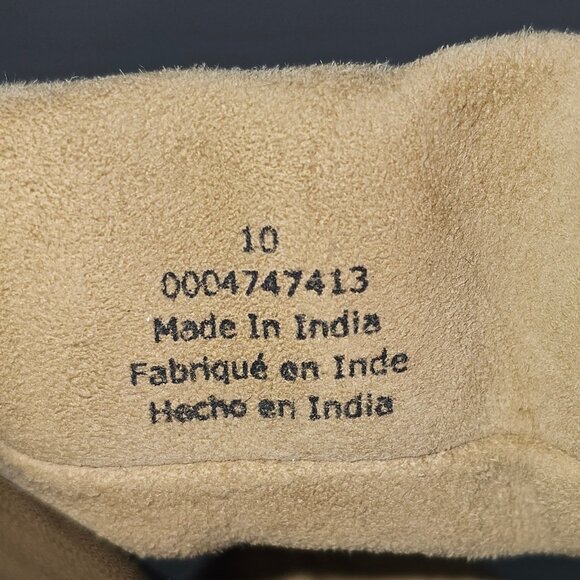 NEW Free People Fairmount Sandal Womens 10 Taupe Tan Suede Cork Platform Slide - Picture 12 of 13